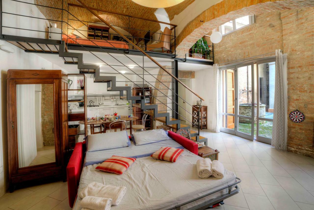 Stilnuovo Charming Apartment In Siena'S Historic Center, Very Close To Piazza Del Campo 外观 照片